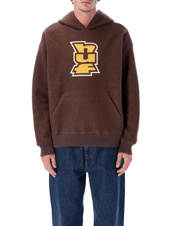 25FW 허프 후드 티셔츠 FL00244 BISON