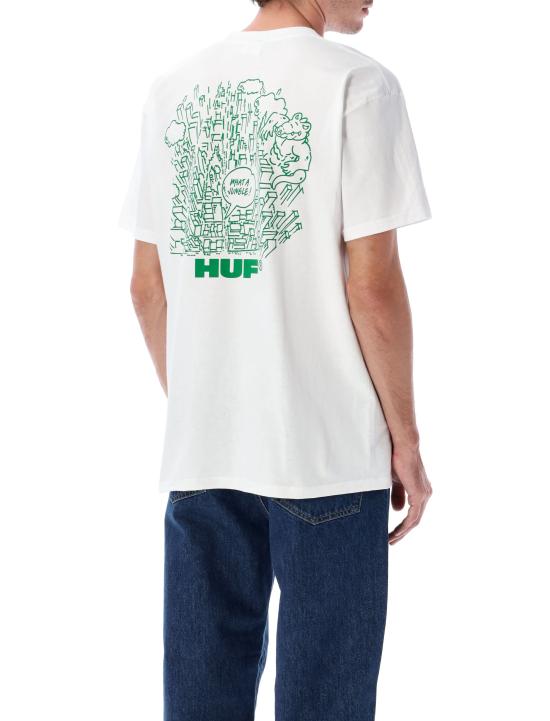 25FW 허프 반팔 티셔츠 TS02521 WHITE Bianco - HUF