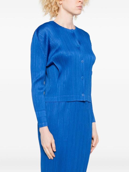 25FW 플리츠플리즈 스웨터 PP58JO124 72 Blue - PLEATS PLEASE