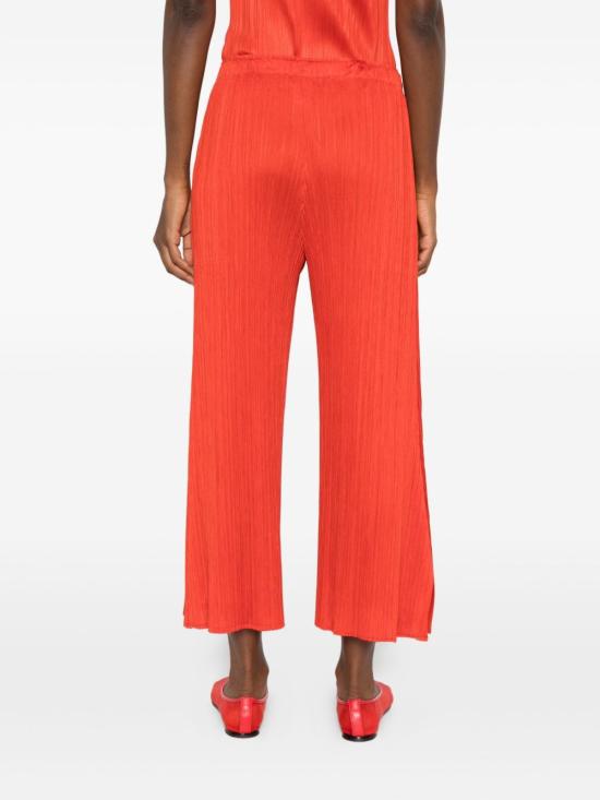 25FW 플리츠플리즈 스트레이트 팬츠 PP58JF114 25 Red - PLEATS PLEASE