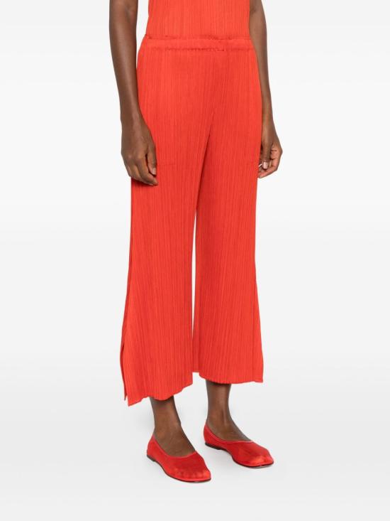 25FW 플리츠플리즈 스트레이트 팬츠 PP58JF114 25 Red - PLEATS PLEASE