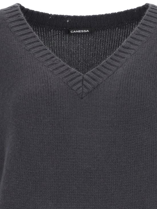  카네사 스웨터 NWKV007 FK0001915 Grey - CANESSA