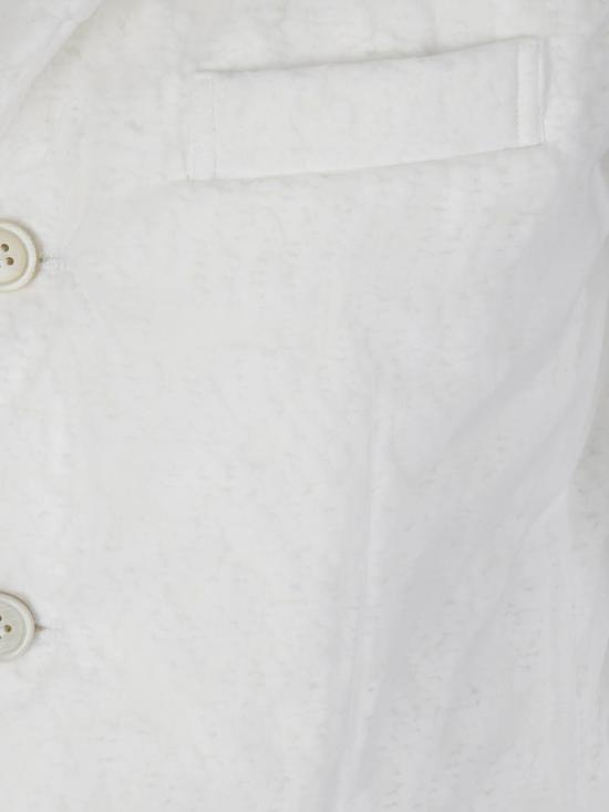 25SS 꼼데가르송 코트 GOJ007 0511 White - COMME DES GARCONS