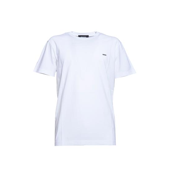 25FW 디스퀘어드2 반팔 티셔츠 S74GD1253S24662 100 White