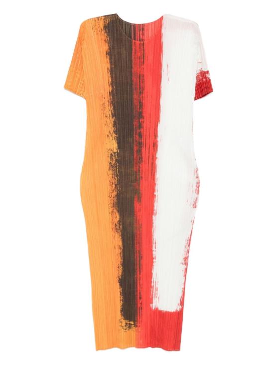 25FW 플리츠플리즈 롱 원피스 PP58JH676 24 Red