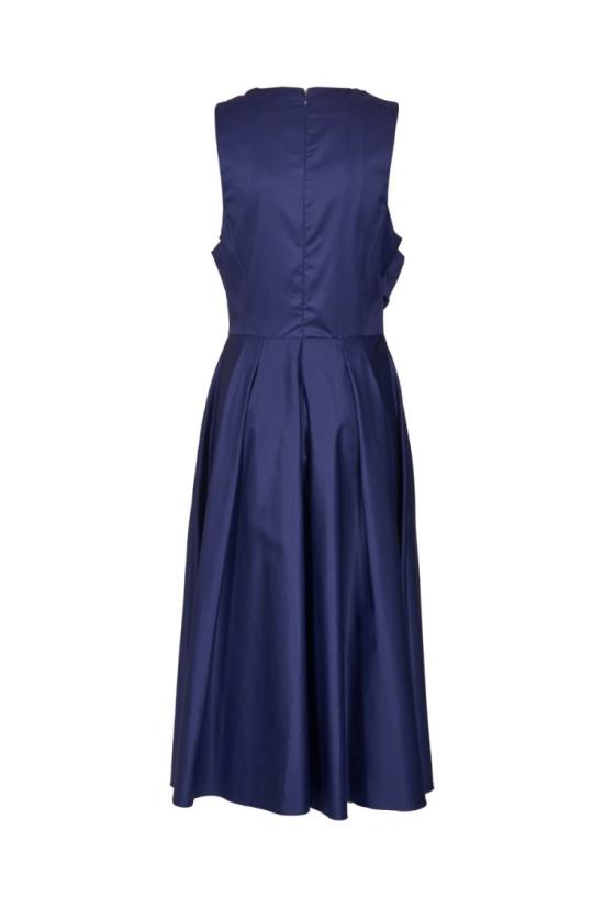 25SS 엘리자베타프랜치 미디 원피스 ABT5252E2DC8 Blue - ELISABETTA FRANCHI