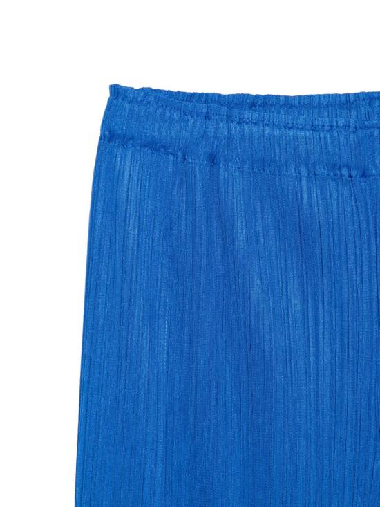 25FW 플리츠플리즈 스트레이트 팬츠 PP58JF125 72 Blue - PLEATS PLEASE