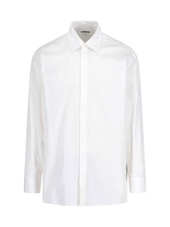 25SS 질샌더 긴팔 셔츠 J24DL0110 J45001100 White