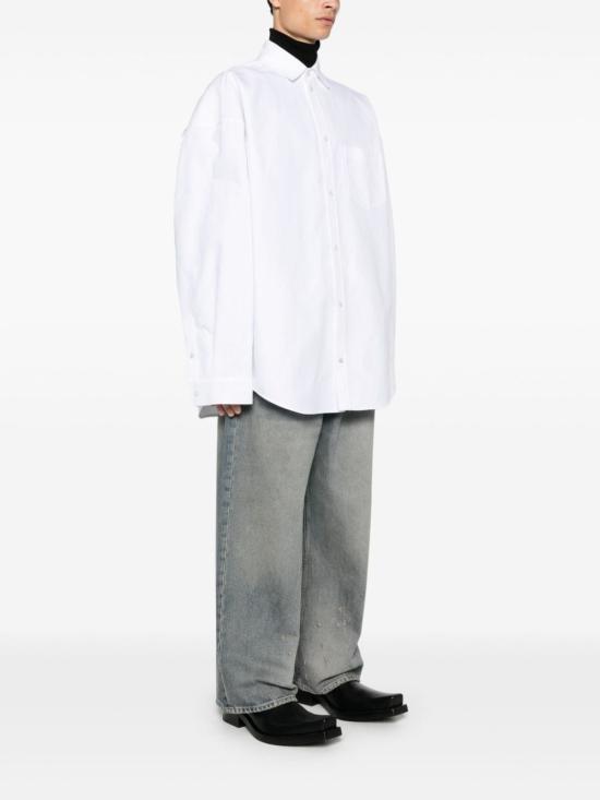 25SS 발렌시아가 셔츠 794462 TQM309140 White - BALENCIAGA