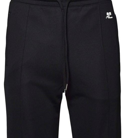 25FW 쿠레쥬 스트레이트 팬츠 VESJPA164JS0142 9999 Black - COURREGES