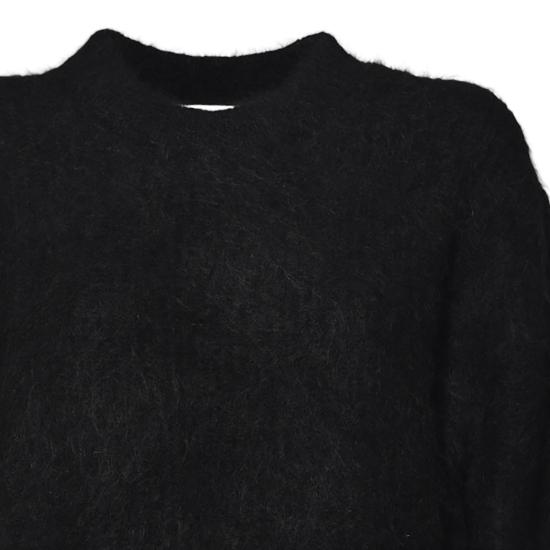 25FW 세퍼 스웨터 MFW24HARUBLA BLACKALPACA Black - SEFR