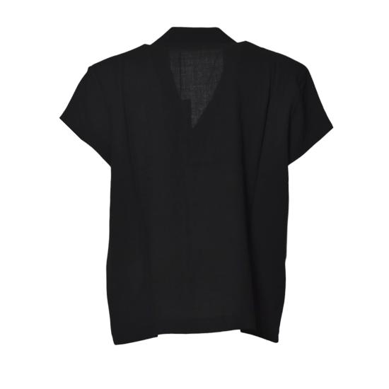 25FW 세퍼 셔츠 MSS25MAELBLA BLACKCREPE Black - SEFR