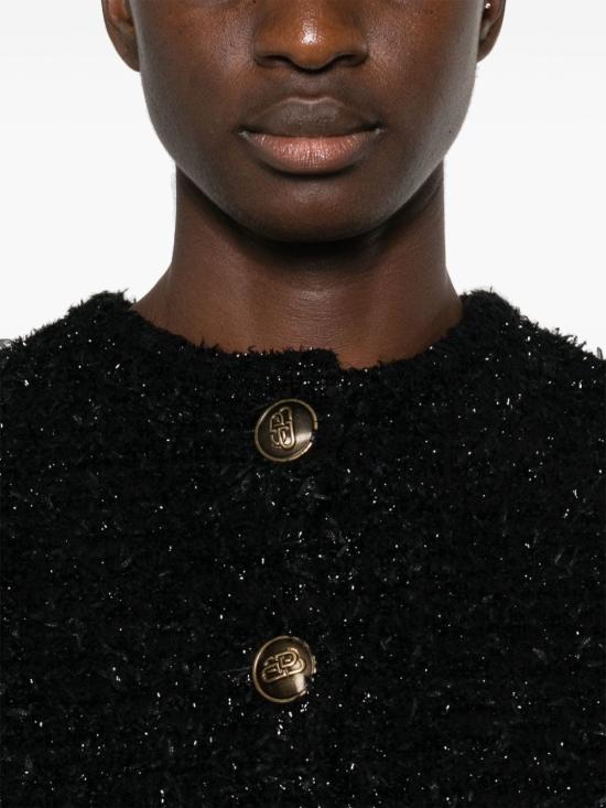 25SS 발렌시아가 가디건 793604 T33281000 Black - BALENCIAGA