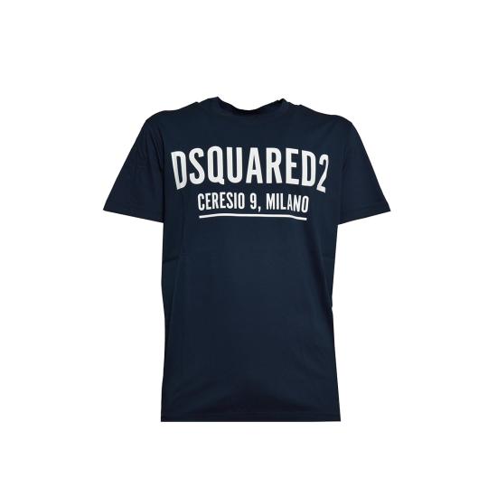 25FW 디스퀘어드2 반팔 티셔츠 S71GD1058S23009 478 Blue - DSQUARED2