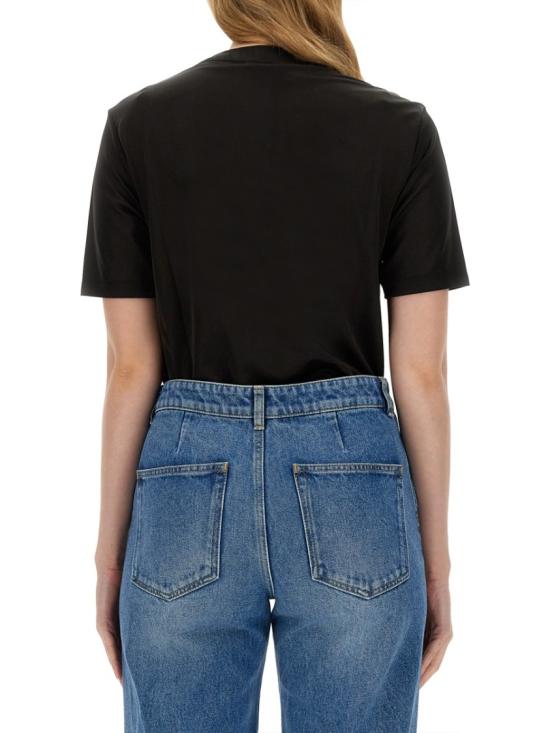  파코라반 반팔 티셔츠 24PJTE151PA0211 P001 Black - PACO RABANNE