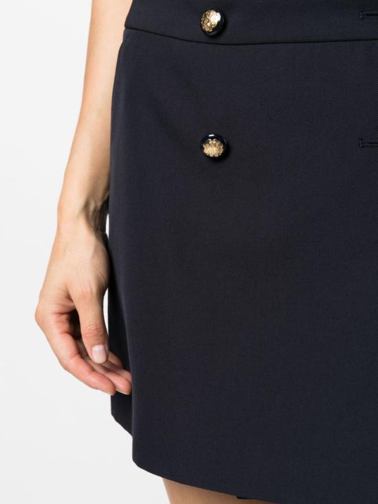  알렉산더 맥퀸 미디 스커트 752499 QJACF4100 Blue - ALEXANDER MCQUEEN