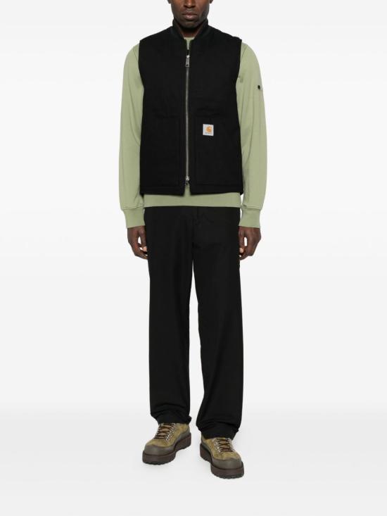 25FW 칼하트 WIP 니트 베스트 I035695 8901 Black - CARHARTT WIP