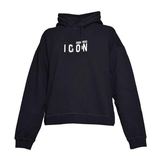 25FW 디스퀘어드2 긴팔 티셔츠 S79GU0134S25516 900 Black