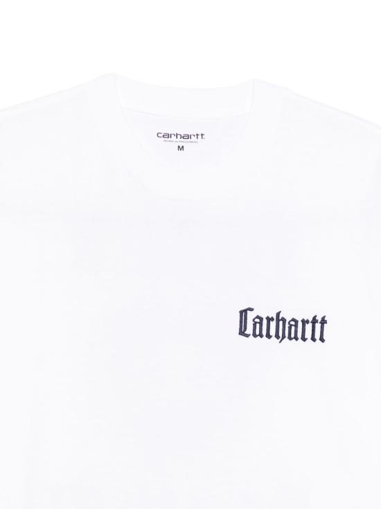 25FW 칼하트 WIP 반팔 티셔츠 I035453 02XX White - CARHARTT WIP
