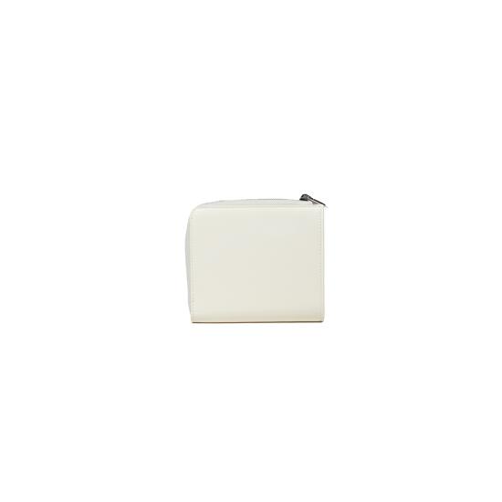 25FW 질샌더 로고 집어라운드 반지갑 J25UI0004P5995 106 White - JIL SANDER