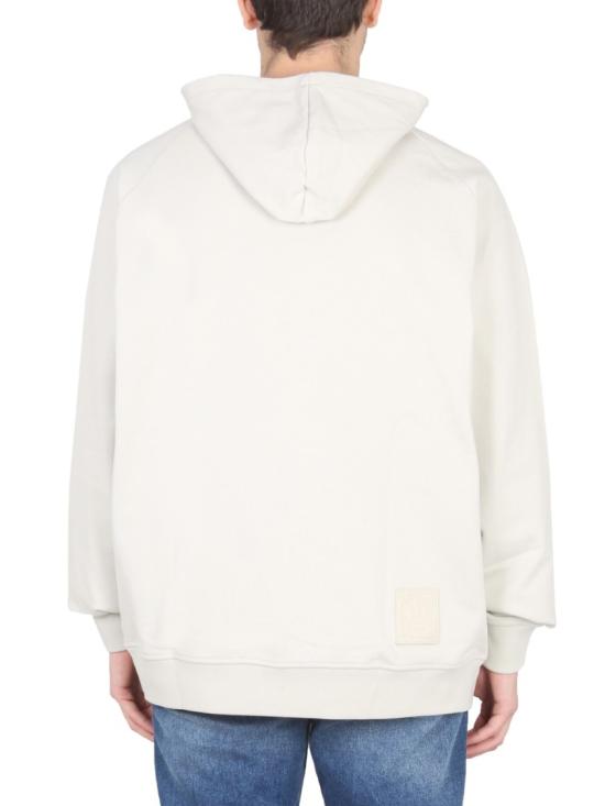  발리 컬링 후드 티셔츠 MCC00U CO122U897 White - BALLY CURLING