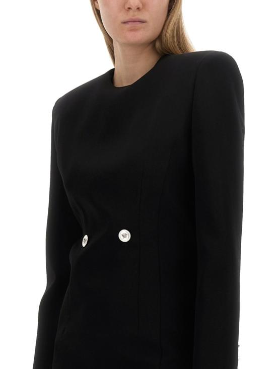  베르사체 숏 원피스 1012434 1A067501B000 Black - VERSACE
