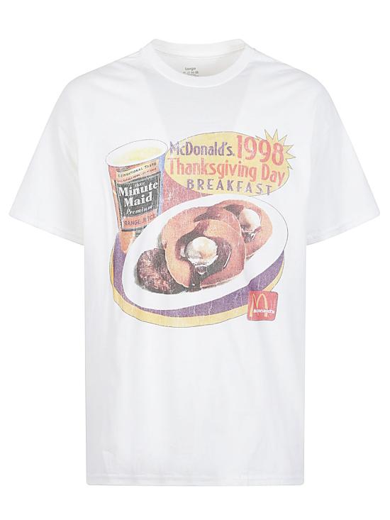 25FW STRIKE ANYWHERE VINTAGE 반팔 티셔츠 STK98THANKSTEE WHT White