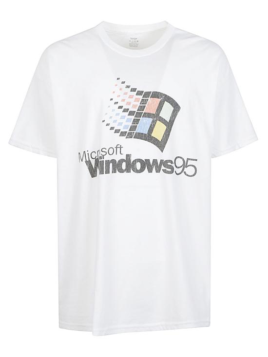 25FW STRIKE ANYWHERE VINTAGE 반팔 티셔츠 STKWINDOW95TEE WHT White