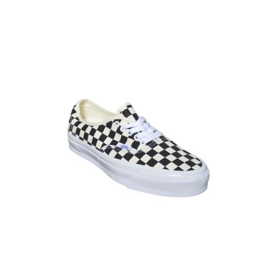 25FW 반스 스니커즈 VN000CQA2BO1 CHECKERBOARD Nero crema - VANS