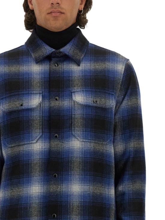  울리치 긴팔 셔츠 CFWOOS0159MR UT30463914 Blue - WOOLRICH