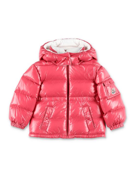 25FW [키즈] 몽클레어 롱 자켓/코트 K29511A00033597Z8 559 CORAL PINK