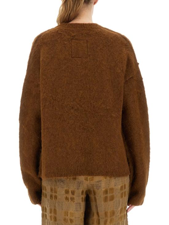 25FW 우마 왕 스웨터 UK7172 UW240 Brown - UMA WANG