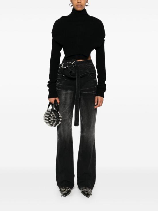 24FW 릭 오웬스 스웨터 RO02D3676 WSBRL09 Black - RICK OWENS