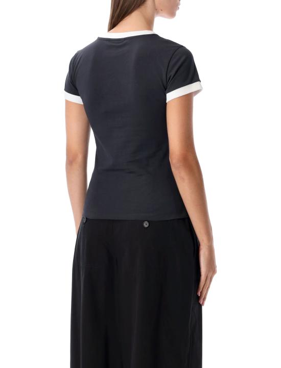 25FW 가니 반팔 티셔츠 T43353575 252 PHANTOM BLACK - GANNI