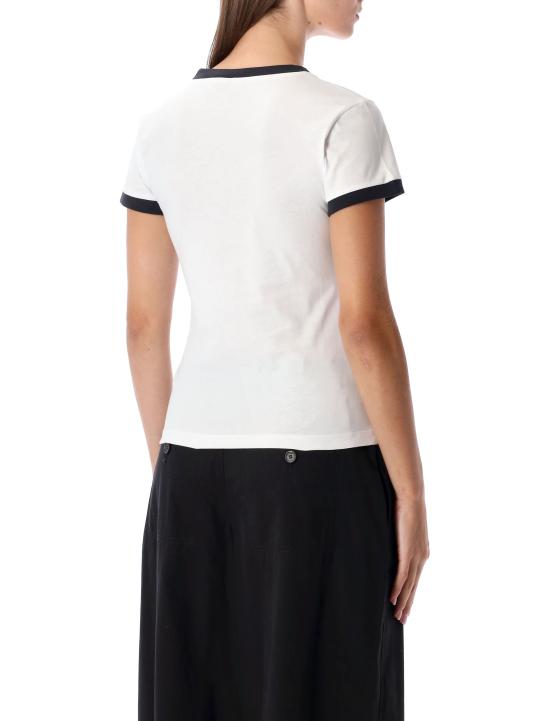 25FW 가니 반팔 티셔츠 T43363575 151 Bianco - GANNI