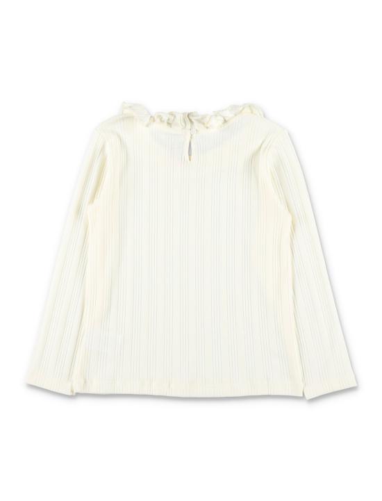 25FW [키즈] 봉쁘앙 티셔츠 W05GTSK00010 003 Beige - BONPOINT