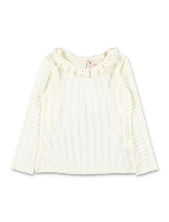 25FW [키즈] 봉쁘앙 티셔츠 W05GTSK00010 003 Beige