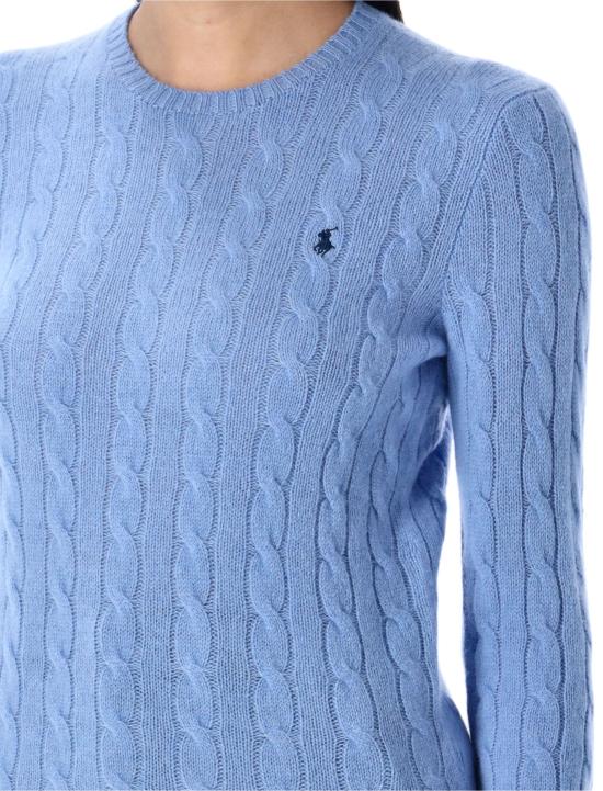 25FW 폴로 랄프로렌 스웨터 211971865 004 NEW LITCHFIELD BLUE - POLO RALPH LAUREN
