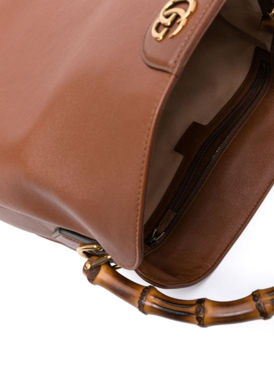  구찌 746245 UAAAY2548 Leather Brown - GUCCI