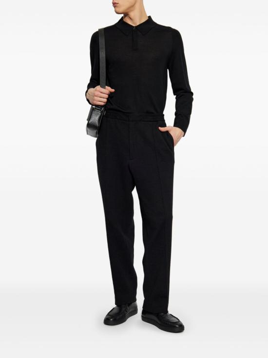 25FW 폴 스미스 폴로 티셔츠 M1R241Z P0209379 Black - PAUL SMITH