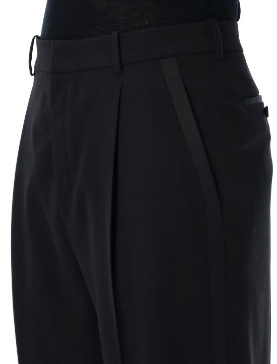 25SS 생로랑 스트레이트 팬츠 821988Y512W 1000 Nero - SAINT LAURENT