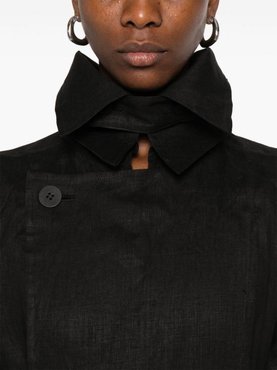 25SS 이세이 미야케 코트 IM56FA551 15 Black - ISSEY MIYAKE