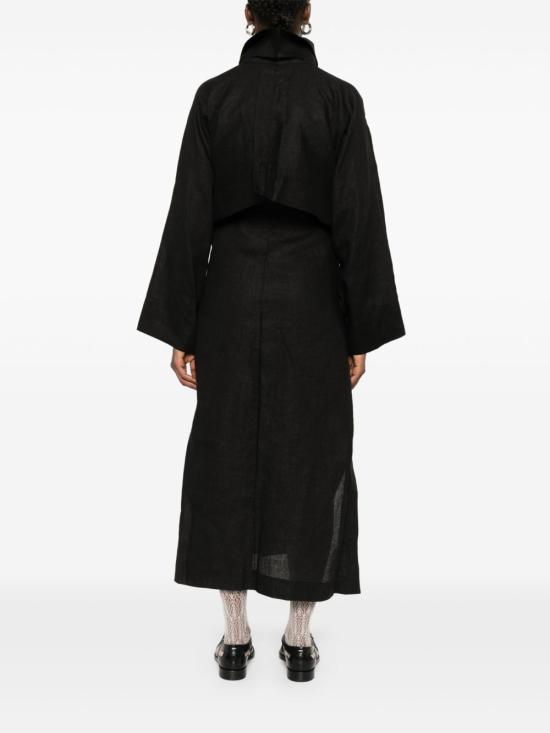 25SS 이세이 미야케 코트 IM56FA551 15 Black - ISSEY MIYAKE