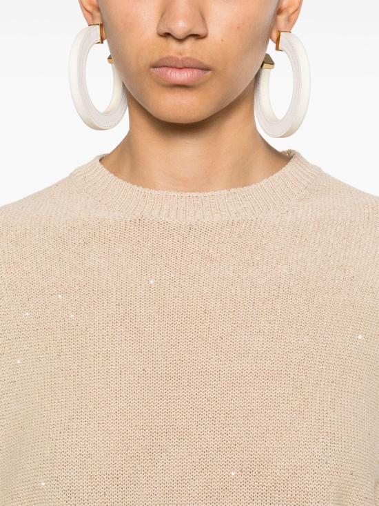 25SS 파비아나 필리피 스웨터 MAD275F525 D2731261 Beige - FABIANA FILIPPI