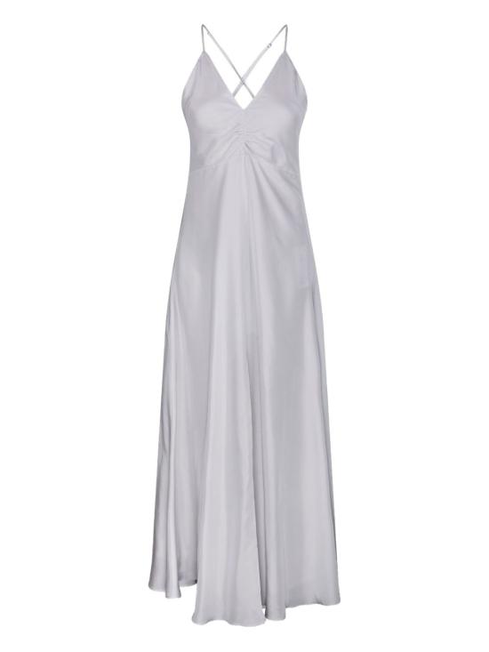 25SS 포르테포르테 롱 원피스 13880 MYDRESS7062 Light Grey