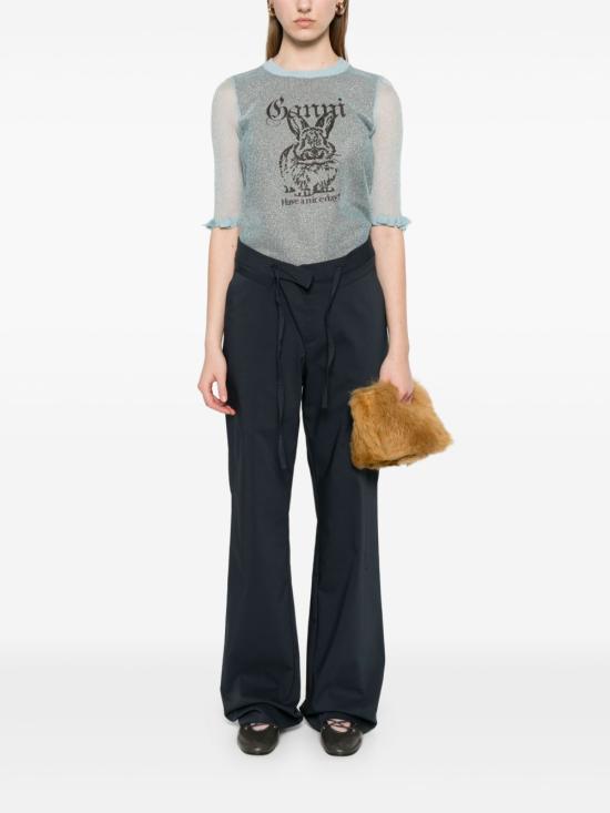 25SS 가니 스웨터 K2501 326 Clear Blue - GANNI