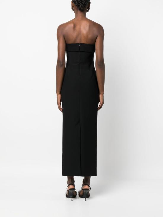  더 뉴 어라이벌스 바이 일카이즈 오젤 롱 원피스 NA01SD0192A BLACK Black - THE NEW ARRIVALS BY ILKYAZ OZEL