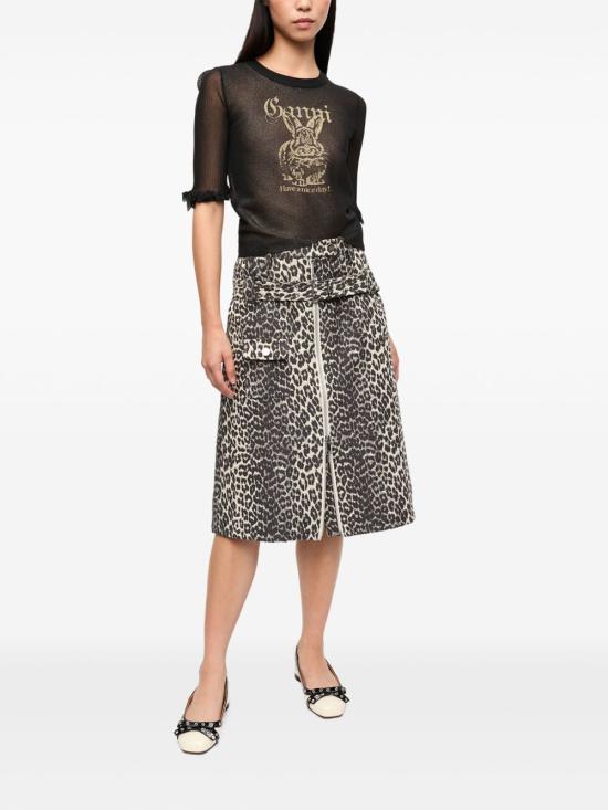 25SS 가니 스웨터 K2479 099 Black - GANNI