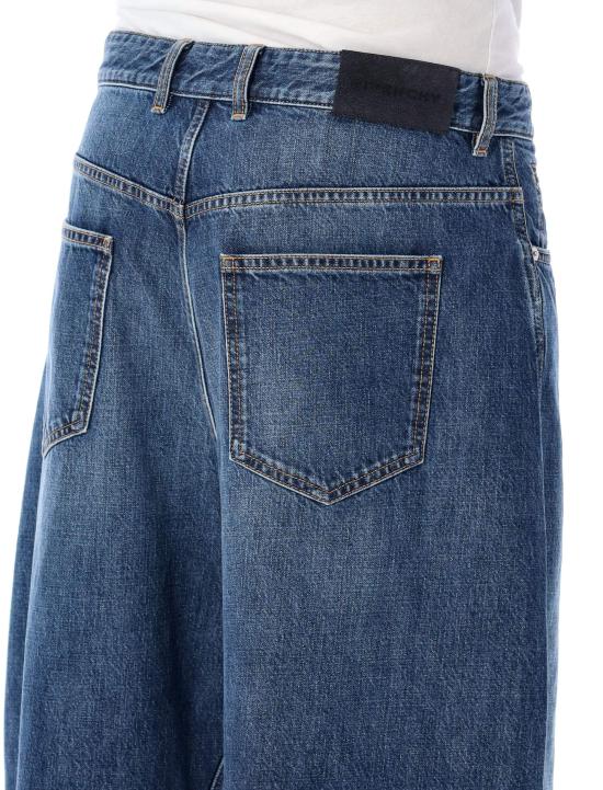 25FW 지방시 데님 팬츠 BM51MN516L 401 Blu - GIVENCHY