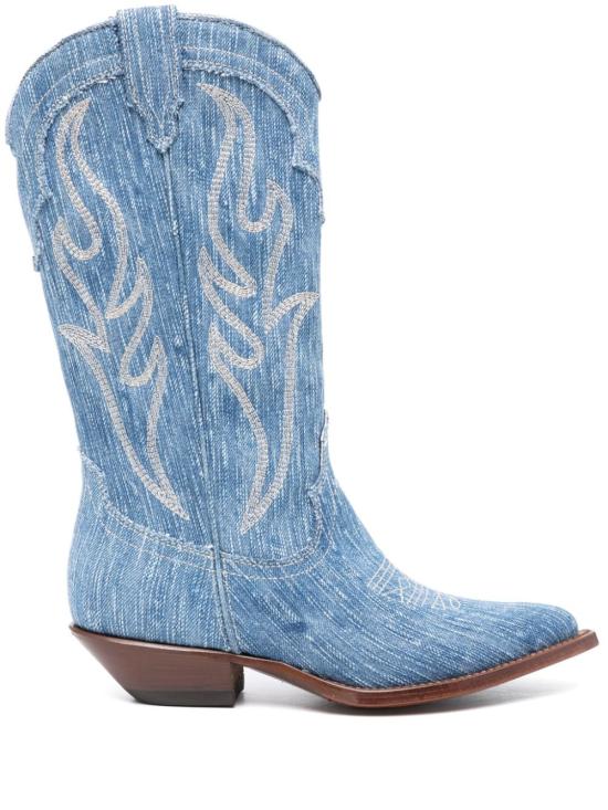  소노라 부츠 SANTAFE35 JEANSLIGHTBLUE Clear Blue